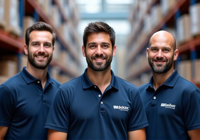 M&H Moving & Storage operations team in Philadelphia warehouse